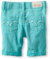 Levi's Baby-Girls Infant Boardwalk Skimmer, Spring Green, 12 Months