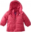 Pink Platinum Baby-Girls Infant Ripstop Puffer