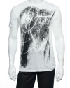 Alfani White Pure (white with black) Graphic SS T-Shirt