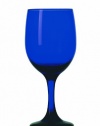 Libbey Premiere Cobalt Blue 11-1/2-Ounce Wine Glass, Set of 12