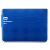 WD My Passport Ultra 2TB Portable External Hard Drive USB 3.0 with Auto and Cloud Backup - Blue (WDBMWV0020BBL-NESN)