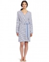 Nautica Sleepwear Women's Stripe Short Robe