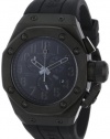 Swiss Legend Men's 10541-BLK Trimix Diver Black Rubber Watch