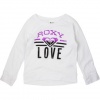 Roxy - Girls Using Words N T-Shirt, Size: 3T, Color: Sea Salt
