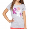 Roxy - Girls Trixie Bt T-Shirt, Size: Large, Color: Heritage Heather