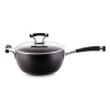 Circulon Contempo Hard Anodized Nonstick 4-1/2-Quart Covered Saucier