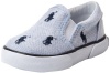 Polo Ralph Lauren Kids Bal Harbour Repeat Fashion Sneaker (Toddler/Little Kid/Big Kid),Blue,4 M US Toddler