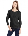 Calvin Klein Jeans Women's Striped Dolman Sleeve Tee