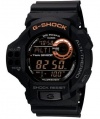 Casio Men's GDF100-1B G-Shock Twin Sensor Multi-Functional Black Resin Digital Sport  Watch