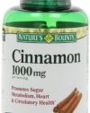 Nature's Bounty Cinnamon 1000mg, 100 Capsules (Pack of 3)