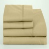 Calvin Klein Double Row Cord 220T Cotton King Pillowcases Straw (Gold)