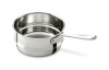 All-Clad 4703-ST Stainless Steel Dishwasher Safe Universal Steamer Insert Cookware, 3-Quart, Silver