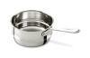 All-Clad Stainless Steel Dishwasher Safe 3-Quart Universal Steamer with 2 Loops Cookware Insert