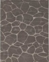 Couristan 8091/2045 Impressions Flagstone Area Rugs, 10-Feet by 14-Feet, Grey