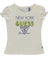 Guess Bicoastal T-Shirt - cream, 4