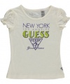 Guess Bicoastal T-Shirt - cream, 4