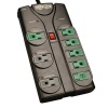 TRIPP LITE AV86G Eco Green 8 Outlet 6-Feet Cord 1080 Joule A/V Surge Protector