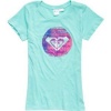 Roxy - Girls Ocean Time Ht T-Shirt, Size: Medium, Color: Aqua Sky