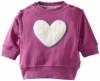 Roxy Girls 2-6X Free Heart Dolman Sleeve Top, Wildflower, Medium