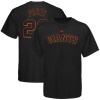 MLB Majestic San Francisco Giants #28 Buster Posey Youth Black Player T-shirt