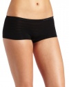 Calvin Klein Women's Seamless Ombre Hipster Panty, Black, Large
