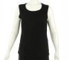 Jones New York Women's Black Sleeveless Shell Shirt Plus Size 2X