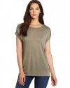 Two by Vince Camuto Women's Embellished Short Sleeve Tee