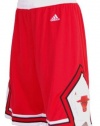 NBA adidas Chicago Bulls Youth Basketball Replica Shorts - Red (Large)