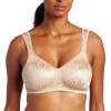 Playtex Women's 18 Hour Ultimate Lift And Support Wire Free Bra,Nude,44DD