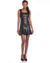 BCBGMAXAZRIA Women's Noelle Fitted Sequins Dress