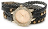 XOXO Women's XO5635 Black Braided Wrap Watch