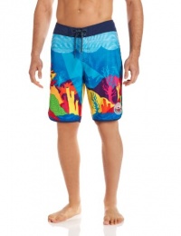Quiksilver Men's Check It, Reef Blue, 32 Quiksilver Men's Check It, Reef Blue, 32