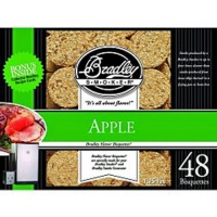 Bradley Apple Bisquettes 48 pack Bradley Apple Bisquettes 48 pack
