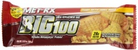 MET-Rx Big 100 Meal Replacement Bar, Peanut Butter Cookie Dough, 3.52-Ounce Bars (Pack of 12) MET-Rx Big 100 Meal Replacement Bar, Peanut Butter Cookie Dough, 3.52-Ounce Bars (Pack of 12)
