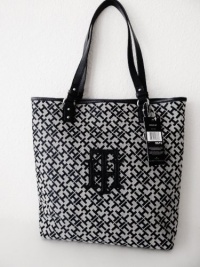 Tommy Hilfiger Medium - Large Handbag Tote Black / Tan Tommy Hilfiger Medium - Large Handbag Tote Black / Tan