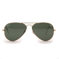 Ray-Ban RB3025 Aviator Large Metal  Non-Polarized Sunglasses,Gold Frame/G-15 XLT Lens,58 mm