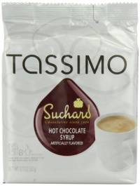 Suchard Hot Chocolate Syrup, 8-Count T-Discs for Tassimo Coffeemakers (Pack of 2) Suchard Hot Chocolate Syrup, 8-Count T-Discs for Tassimo Coffeemakers (Pack of 2)