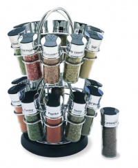 Olde Thompson 20-Jar Flower Spice Rack