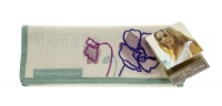 Ecotools Alicia Deluxe Pencil Case, Beige/Sage, One Size Ecotools Alicia Deluxe Pencil Case, Beige/Sage, One Size