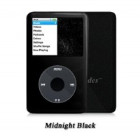 Shades iPod Classic 6G/7G Case, Skin - 80 GB, 120 GB and 160GB - 2009 Model - Midnight Black Shades iPod Classic 6G/7G Case, Skin - 80 GB, 120 GB and 160GB - 2009 Model - Midnight Black