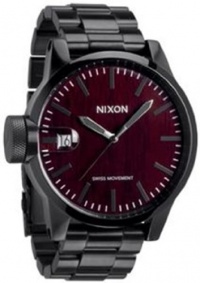 NIXON Men's NXA1981107 Black Ion-Plated Stainless Steel Watch NIXON Men's NXA1981107 Black Ion-Plated Stainless Steel Watch