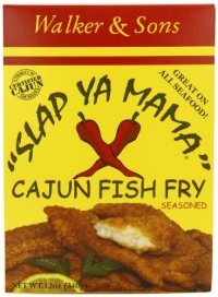 Slap Ya Mama Cajun Fish Fry, 12-Ounce Boxes (Pack of 6)