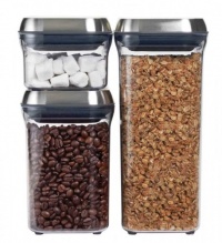 OXO SteeL POP 3-Piece Container Set OXO SteeL POP 3-Piece Container Set