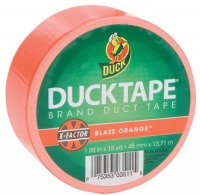 Duck Brand 1265019 Neon Colored Duct Tape, Orange, 1.88-Inch by 15 Yards, Single Roll Duck Brand 1265019 Neon Colored Duct Tape, Orange, 1.88-Inch by 15 Yards, Single Roll