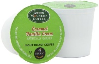 Green Mountain Coffee, Caramel Vanilla Cream K-Cup Portion Pack for Keurig Brewers, 50 count Green Mountain Coffee, Caramel Vanilla Cream K-Cup Portion Pack for Keurig Brewers, 50 count