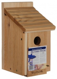 Woodlink Wooden Bluebird House Woodlink Wooden Bluebird House