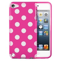MiniSuit Polka Dot Soft Rubberized Case Cover for iPod Touch 5 (Magenta Pink) MiniSuit Polka Dot Soft Rubberized Case Cover for iPod Touch 5 (Magenta Pink)