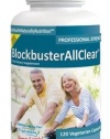 Blockbuster AllClear (40,000 IU of Serrapeptase per serving, by any measure, the best and most powerful enzyme formula available)