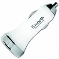 iSmooth Fast Dual USB Car Charger for Apple Devices - iPhone 3 3G 3GS 4 4S 5 - iPad 1 2 3 4 Mini - iPod Touch Nano Shuffle - Charges 2 Apple Devices at Same Time - The ONLY Charger with a 10 Year Free Replacement Guarantee iSmooth Fast Dual USB Car Charger for Apple Devices - iPhone 3 3G 3GS 4 4S 5 - iPad 1 2 3 4 Mini - iPod Touch Nano Shuffle - Charges 2 Apple Devices at Same Time - The ONLY Charger with a 10 Year Free Replacement Guarantee