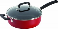 T-fal C1183364 Signature 10-Inch Nonstick Thermo-Spot Heat Indicator 4.2-Quart Jumbo Cooker Dishwasher Safe Pan with Glass Lid Cover Cookware, Red T-fal C1183364 Signature 10-Inch Nonstick Thermo-Spot Heat Indicator 4.2-Quart Jumbo Cooker Dishwasher Safe Pan with Glass Lid Cover Cookware, Red